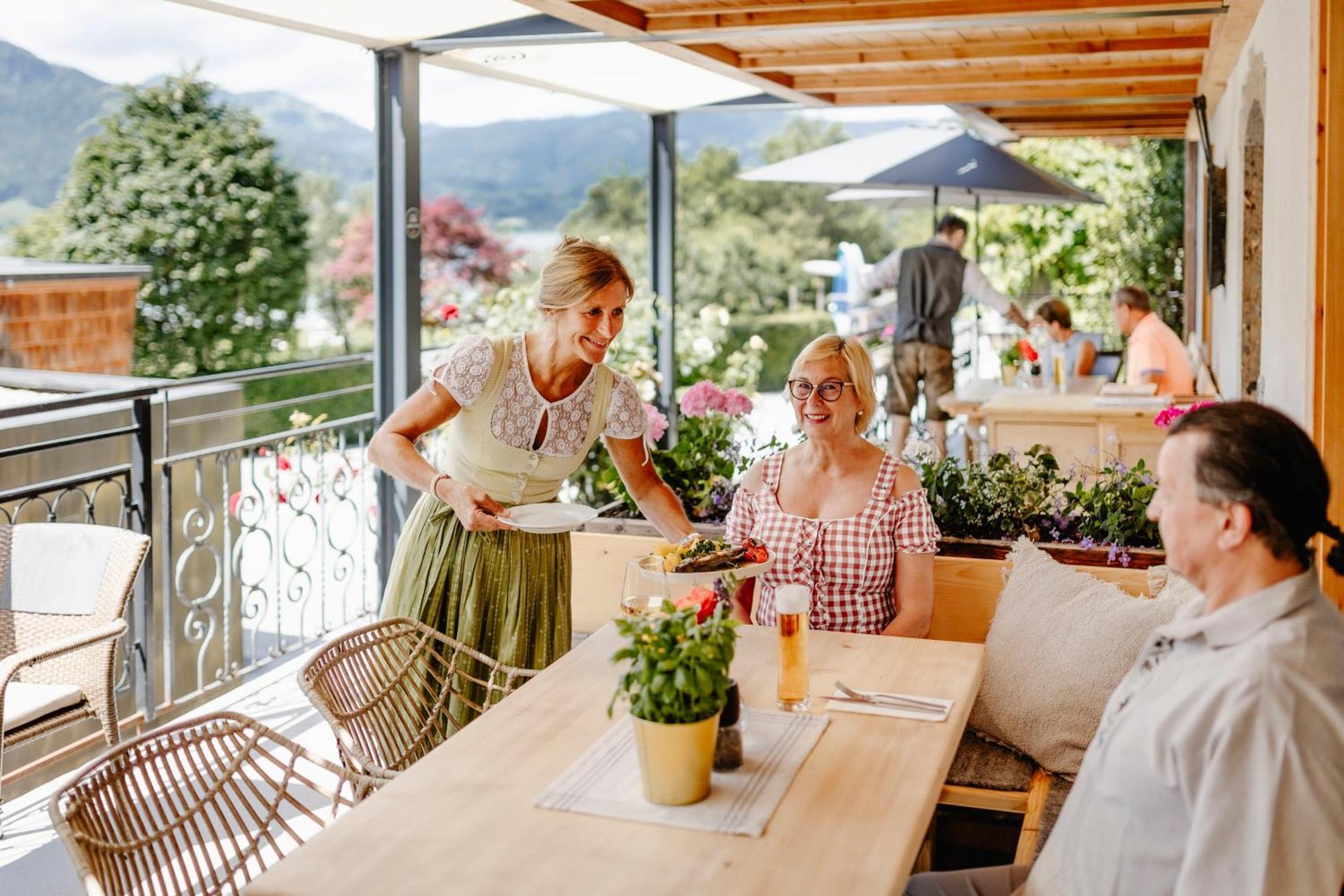 Seehotel Berau Saint Wolfgang Eksteriør billede